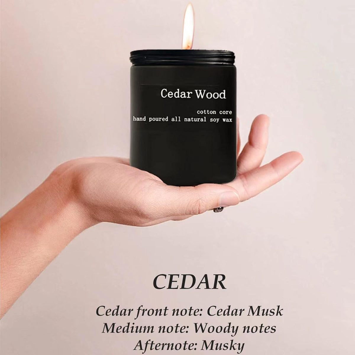 Kandelo Cedar Scented Candle