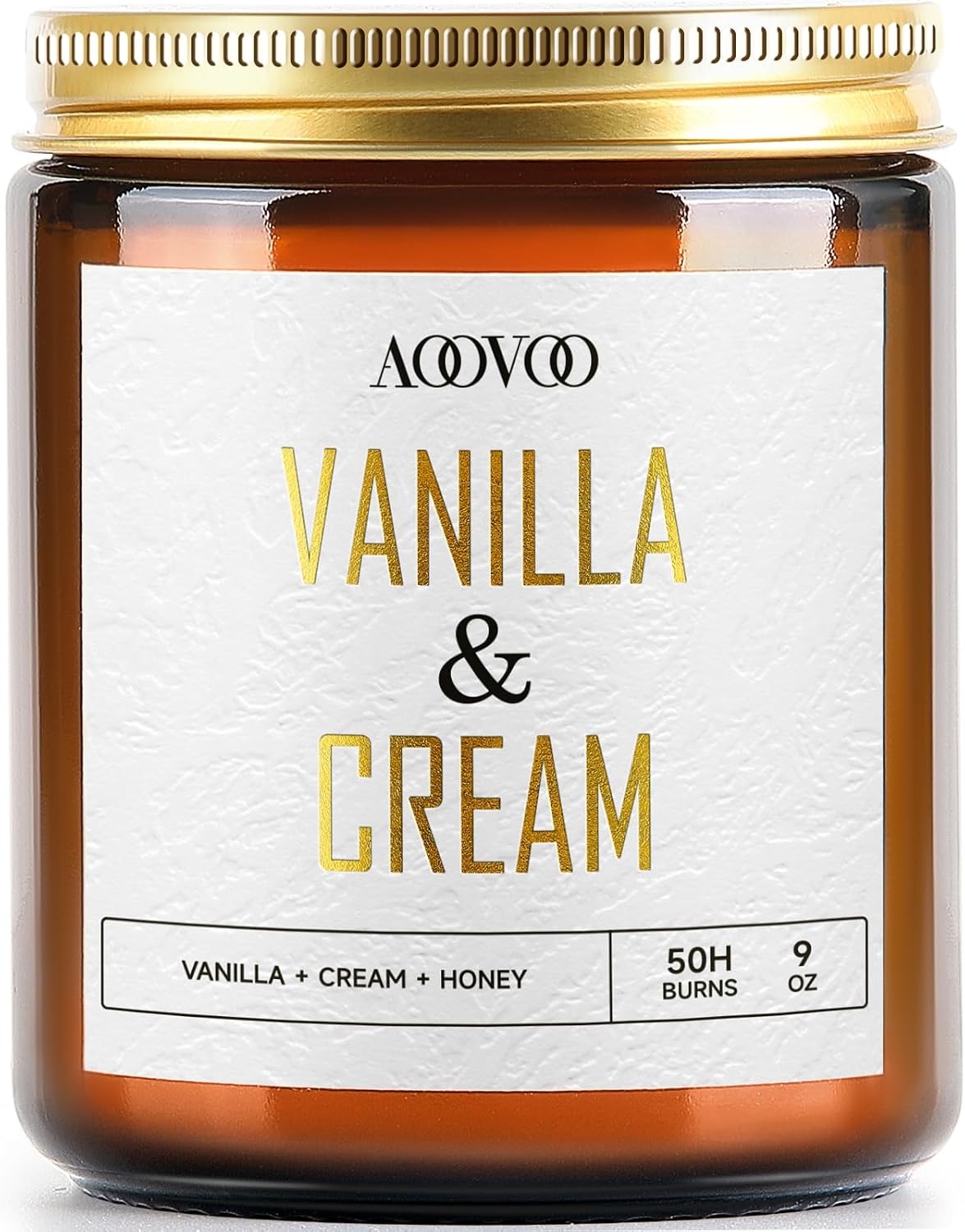 AOOVOO Vanilla Cream Candle
