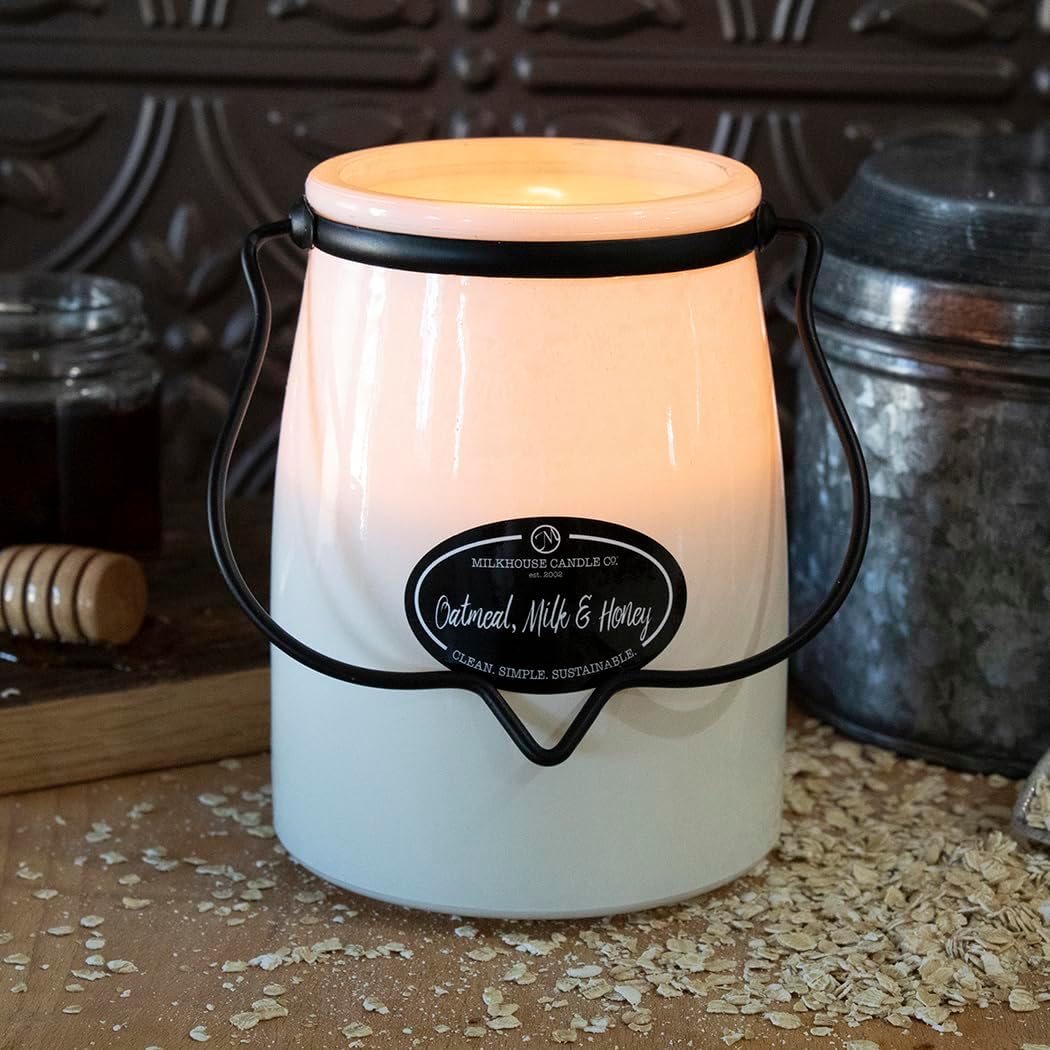 Milkhouse Oatmeal, Milk & Honey Soy Candle