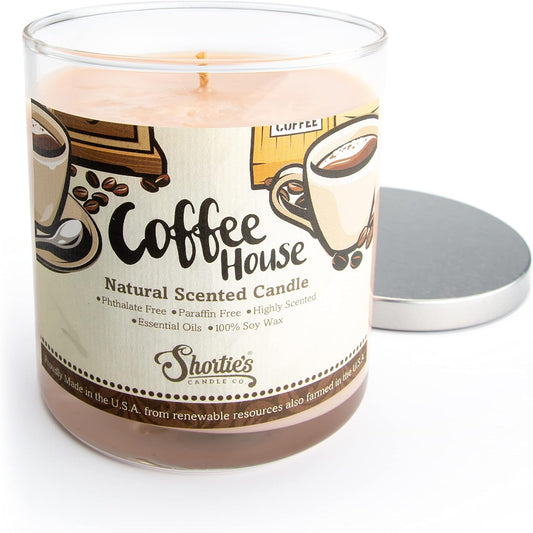 Coffee House Scented Soy Candle