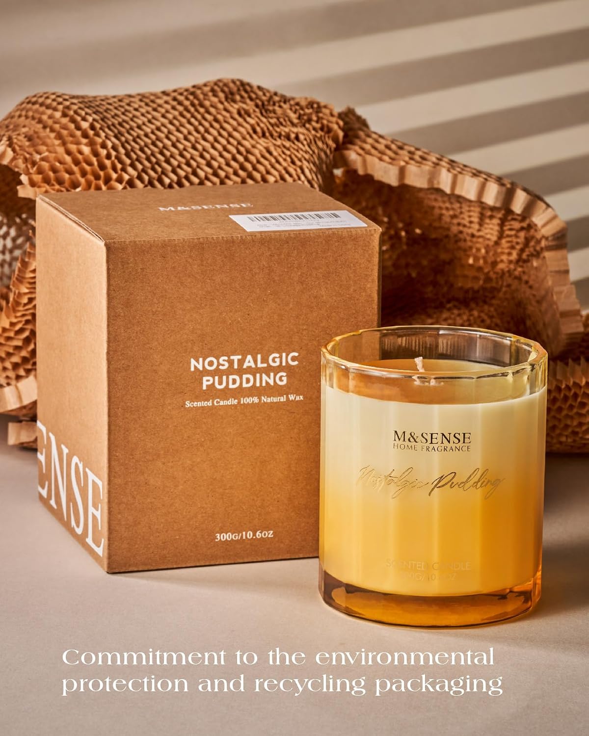 M&SENSE Salted Caramel Candle