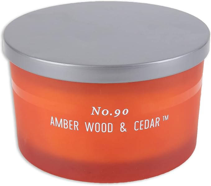No. 90 Amber Wood & Cedar Candle